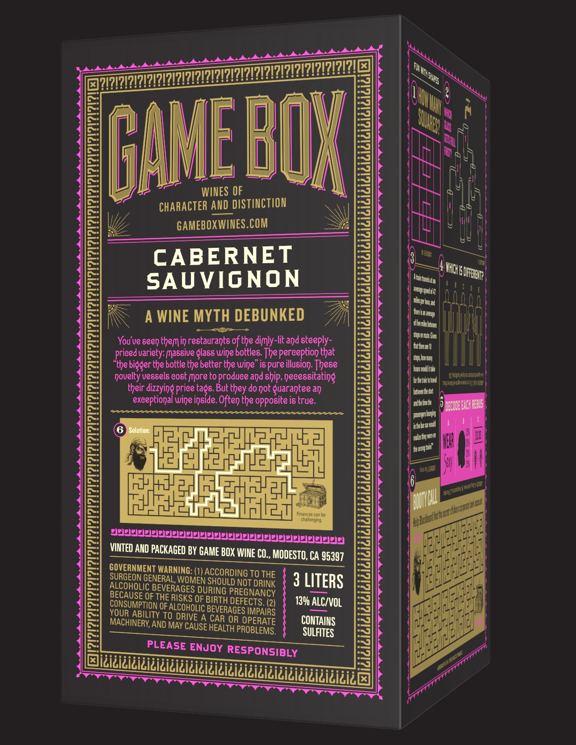 GAME BOX SAUVIGNON GameBox Wines